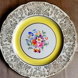 RARE Johnson Bros England Dinner Plates Victorian Pattern circa 1910's
